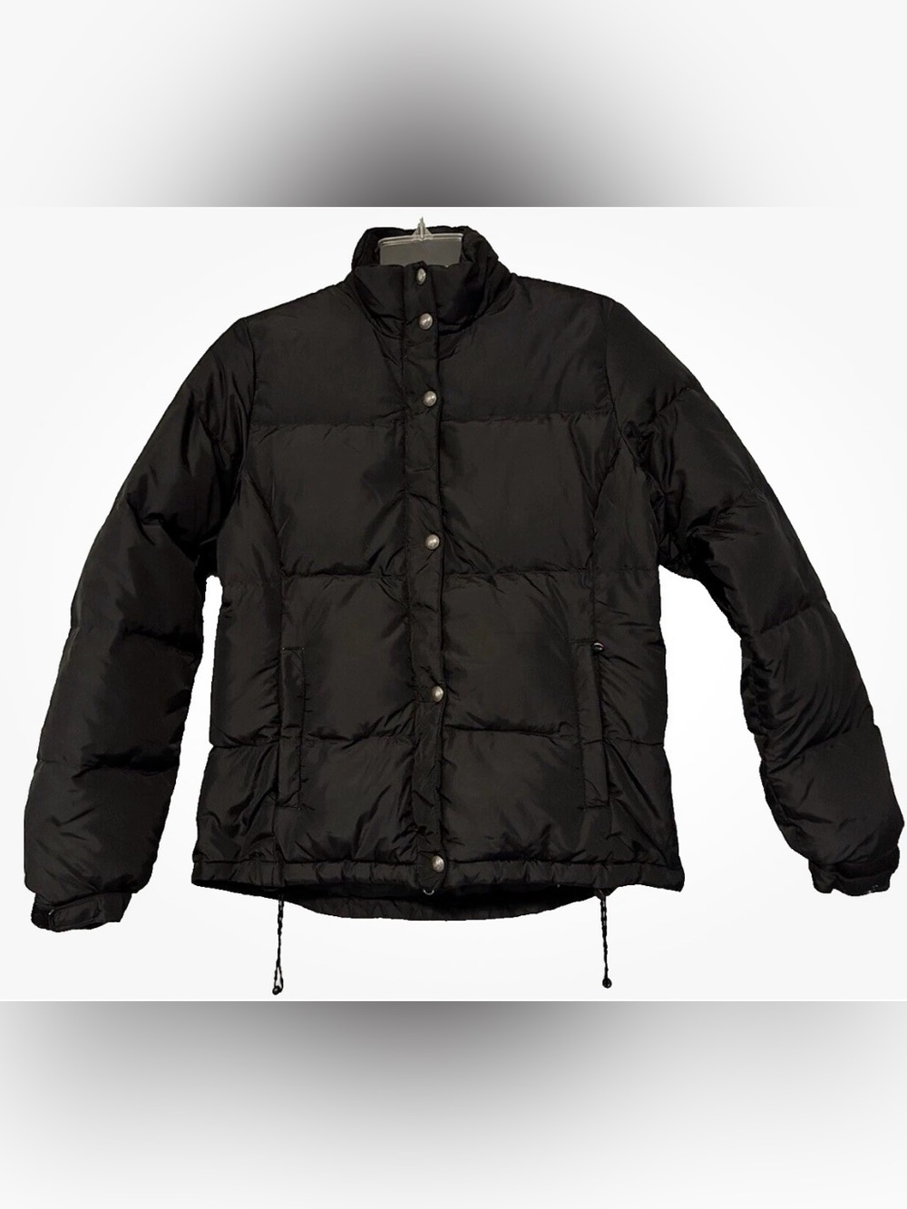 American Eagle Outfitters Vintage Women Duck Down Black Puffer Jacket Y2K Small